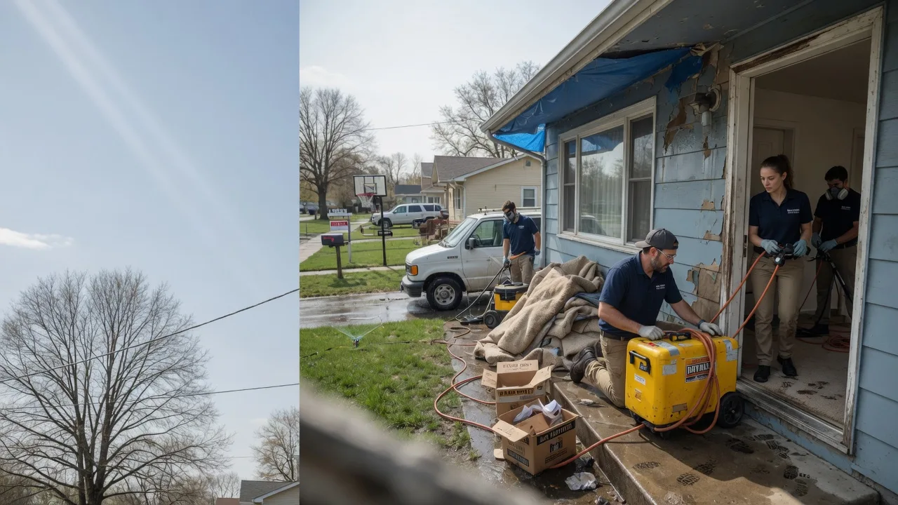 Basement Flood Cleanup in Neal, KS near me
